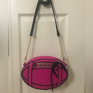 Pink Football Purse